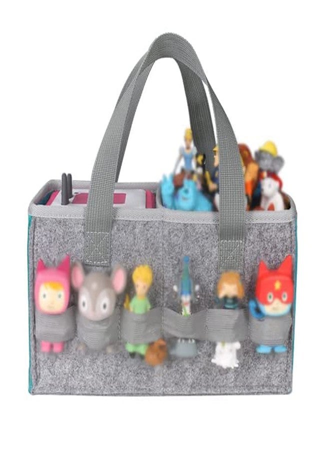 Hounyoln Carry Bag for Toniebox Audio Player Starter Set,Felt Organizer Case for Tonie 2 Starter Set Storage Bag - Image 5